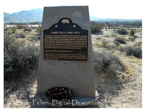 Camp Cady on the Mojave Road