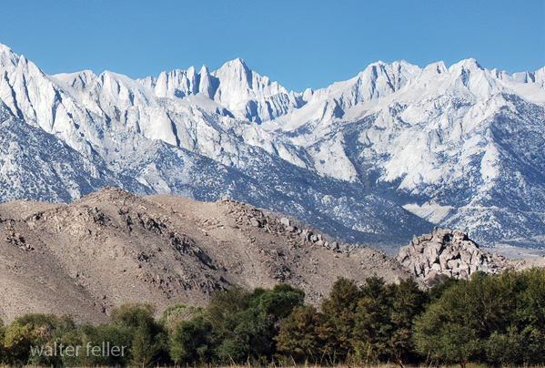 Mt. Whitney, eastern Sierra Nevada