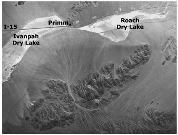 Aerial view of Lucy Gray Fan