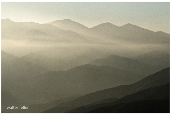 View from Monument Peak looking up Cajon Pass