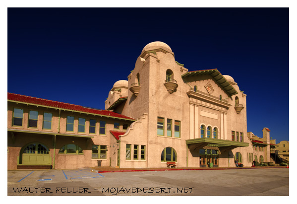 Santa Fe train depot in San Bernardino California