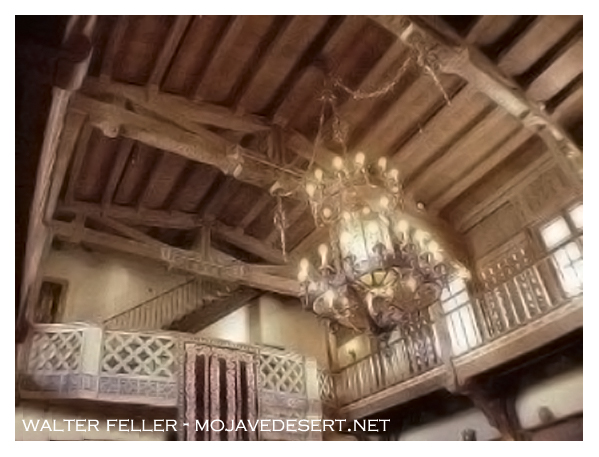 Scotty's Castle, living room photo