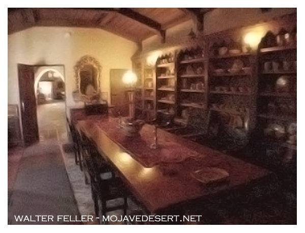 Scotty's Castle, living room photo
